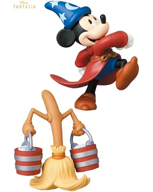 Japan UDF Disney Series 10 Mickey Mouse & Broom Japan UDF Disney Series 10 Mickey Mouse & Broom