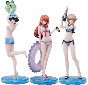 Steins;Gate Kurisu Makise & Mayuri Shiina & Suzuha Amane Swimsuit Complete Figur Steins;Gate Kurisu Makise & Mayuri Shiina & Suzuha Amane Swimsuit Complete Figur