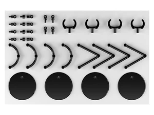 THE Simple Stand mini x4 Black (For Small & Deformed Figures) THE Simple Stand mini x4 Black (For Small & Deformed Figures)