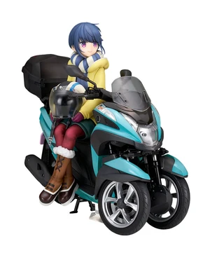 Rin Shima with Three-Wheeled Bike 1/10 Complete Figure (Laid-Back Camp) Rin Shima with Three-Wheeled Bike 1/10 Complete Figure (Laid-Back Camp)