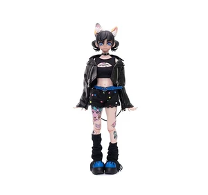 Good Morning Friend Series: Nya Tattoo 1/6 Scale Action Figure (Black) Good Morning Friend Series: Nya Tattoo 1/6 Scale Action Figure (Black)
