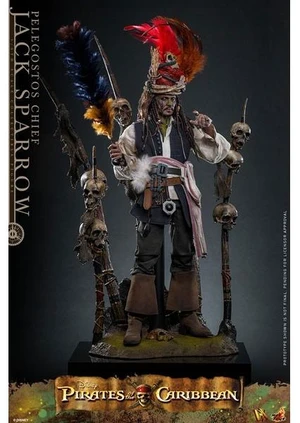 Movie Masterpiece DX 1/6 Jack Sparrow (Pelegostos Chief) Pirates of the Caribbea Movie Masterpiece DX 1/6 Jack Sparrow (Pelegostos Chief) Pirates of the Caribbea