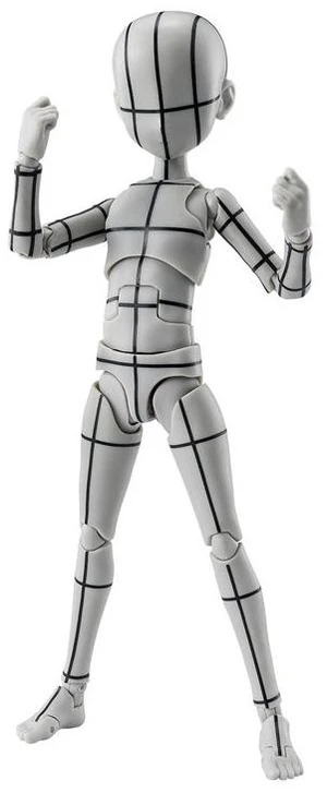 S.H.Figuarts Body-kun -Ken Sugimori- Edition Wireframe (Gray Color Ver.) S.H.Figuarts Body-kun -Ken Sugimori- Edition Wireframe (Gray Color Ver.)