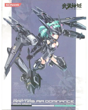 Busou Shinki Raptias Air Dominance w/ Bonus Clear File Busou Shinki Raptias Air Dominance w/ Bonus Clear File