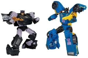 Japan Transformers Earthrise ER EX-25 Barricade & Punch/Counterpunch Japan Transformers Earthrise ER EX-25 Barricade & Punch/Counterpunch