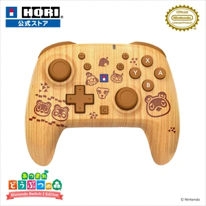 Japan HORI Wireless HORIPAD TURBO for Nintendo Switch 2 Animal Crossing Japan HORI Wireless HORIPAD TURBO for Nintendo Switch 2 Animal Crossing