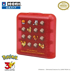 Japan HORI Pokémon Card Case 24 for Nintendo Switch 2 Pixel Red Japan HORI Pokémon Card Case 24 for Nintendo Switch 2 Pixel Red