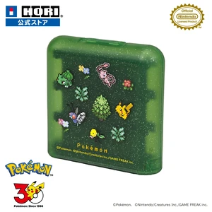 Japan HORI Card Case 24 Slots for Nintendo Switch 2 Pixel Green Pokémon Japan HORI Card Case 24 Slots for Nintendo Switch 2 Pixel Green Pokémon