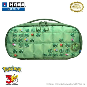 Japan HORI Nintendo Switch 2 Quilting Medium Pouch Pixel Green Japan HORI Nintendo Switch 2 Quilting Medium Pouch Pixel Green