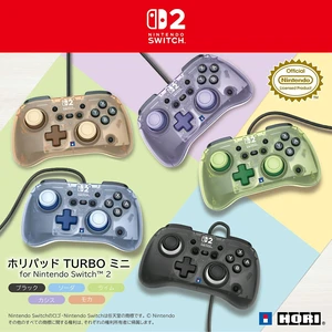 Japan HORI Official Nintendo Licensed HORIPAD TURBO Mini for Nintendo Switc Soda Japan HORI Official Nintendo Licensed HORIPAD TURBO Mini for Nintendo Switc Soda