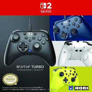 Japan HORIPAD TURBO for Nintendo Switch 2 & PC Navy Japan HORIPAD TURBO for Nintendo Switch 2 & PC Navy