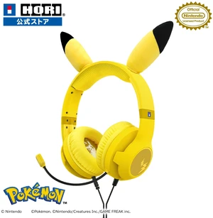 Japan HORI Pikachu Gaming Headset Standard for Nintendo Switch Japan HORI Pikachu Gaming Headset Standard for Nintendo Switch