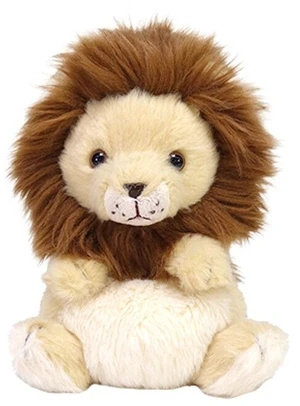 Animal Motif Plush Toy Male Lion potte