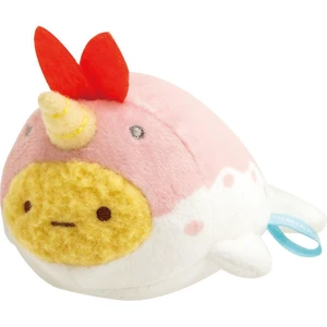 Sumikko Gurashi Tenori Plush Ebifurai no Shippo Narwhal Shirokuma no Furusato