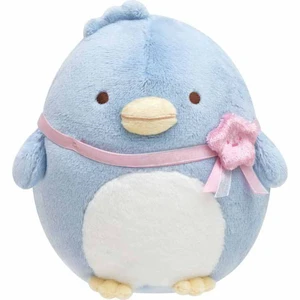 Sumikko Gurashi Mocchi-ri Plush Penguin (Real) Sleepover Party