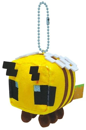 Minecraft Bee Ball Chain Mascot Minecraft Bee Ball Chain Mascot