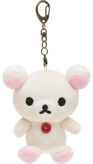 Korilakkuma Plush Keychain - Rilakkuma Korilakkuma Plush Keychain - Rilakkuma