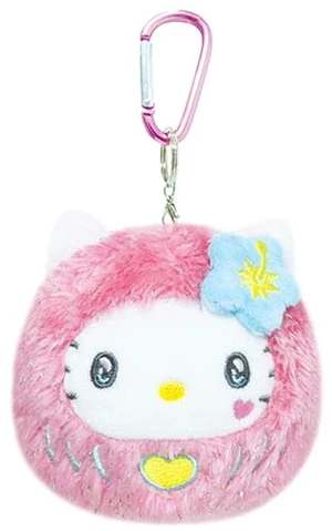 Hello Kitty Daruma Series Mascot with Carabiner Sanrio Hello Kitty Daruma Series Mascot with Carabiner Sanrio