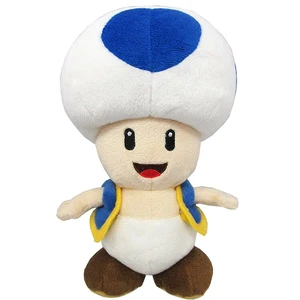 Super Mario All-Star Collection Vol. 2 Blue Toad Plush S