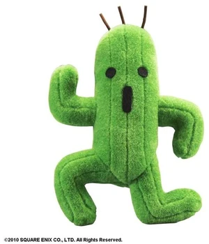 Japan Final Fantasy Cactuar Plush (Rerun)