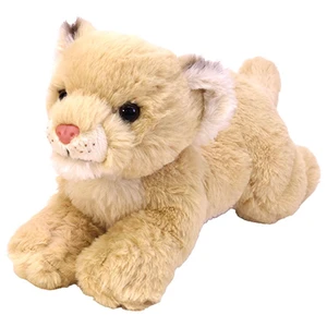 WILD LIFE ANIMALS Fluffy Plush Lioness Crawling
