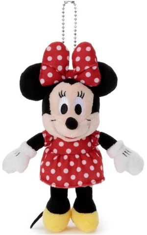 Japan Minnie Mouse Petite Pop Ball Chain Mascot Disney