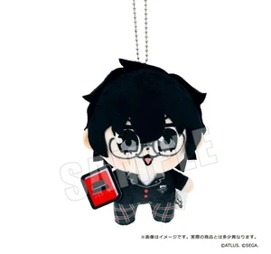 Japan Persona 5 The Royal - Protagonist x Bukubu Plush Mascot 03
