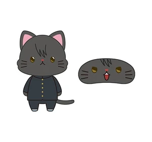 Japan Kotaro Katsura 3-Z Ginpachi-sensei withCAT Plush Keychain Japan Kotaro Katsura 3-Z Ginpachi-sensei withCAT Plush Keychain