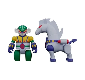 Japan BRICKROID Kotetsu Jeeg & Panloid Set