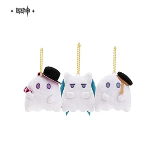 Japan Genshin Impact Night-Comes-Stalking Squishy Plush Mascot Arlecchino