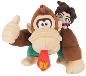 Japan Donkey Kong Bananza DB01 Plush Donkey Kong & Pauline