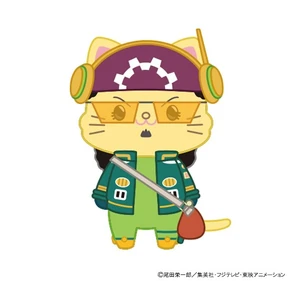 Japan ONE PIECE Egghead Arc with CAT Eye Mask Plush Keychain Usopp Japan ONE PIECE Egghead Arc with CAT Eye Mask Plush Keychain Usopp