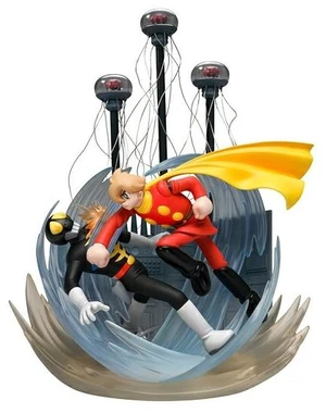 Japan FiguartsZERO Cyborg 009 The Underground Empire Yomi Arc Final Battle