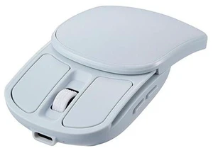 Japan Nakabayashi Wireless Rechargeable Slide Silent 5-Button BlueLED Mouse Mint