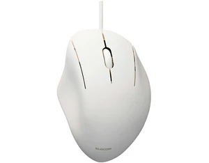 Japan ELECOM M-SH11UBSKWH White Wired 3-Button Mouse S Size Japan ELECOM M-SH11UBSKWH White Wired 3-Button Mouse S Size