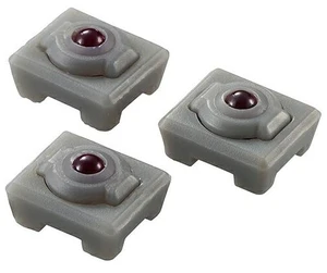 Japan ELECOM M-RS10 Gray Trackball Mouse Replacement Parts Synthetic Ruby 3pcs Japan ELECOM M-RS10 Gray Trackball Mouse Replacement Parts Synthetic Ruby 3pcs