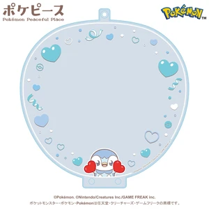 Pokepiece Pokemon Piplup Uchiwa Case Pouch US Import Fees Included