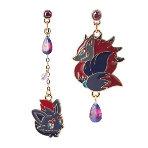 Pokemon Zorua & Zoroark Earring 116 US Import Fees Included Pokemon Zorua & Zoroark Earring 116 US Import Fees Included