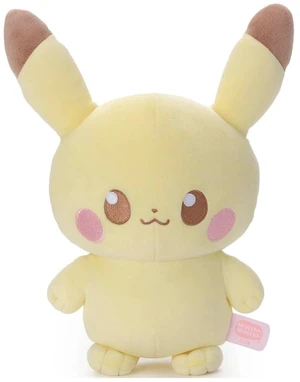 Poke Peace Pokemon Pikachu Mocchi-Mocchi-Style Plush US Import Fees Included