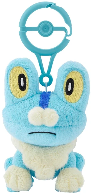 Japan Pokemon Froakie With Carabiner Plush Keychain US Import Fees Included