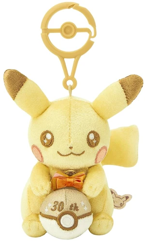 Pikachu 30th Anniversary Sparkling Mascot US Import Fees Included