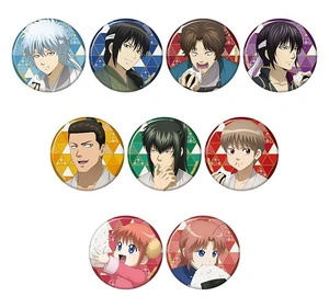 Movic Gintama Character Badge Collection Box of 9 US Import Fees Included