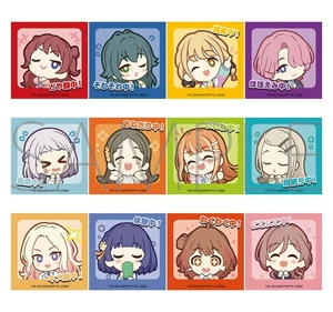 Movic Gakuen Idolmaster Peta Collection Box of 6 US Import Fees Included