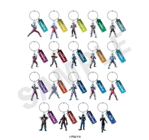 Ultraman Series Keychain Set of 19 US Import Fees Included