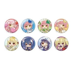 GRANUP Shugo Chara! Sketchu! Glitter Can Badge Box of 8 US DUTY PAID