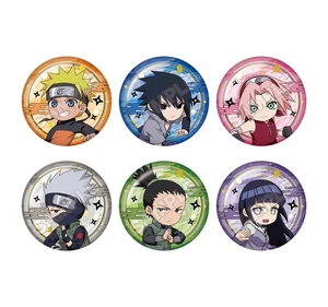 GRANUP NARUTO Shippuden Battle Vol. 1 Can Badge Box of 6 US Import Fees Included