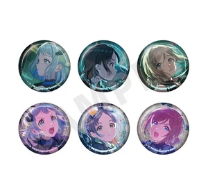 Gakuen Idolmaster Glitter Howling over the World Ver. Can Badge Box of 6