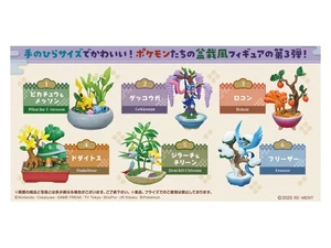 Re-Ment Pokemon Pocket Bonsai 3 Changing Seasons Mini Figure Box of 6
