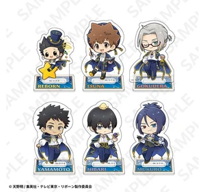 DeNA Katekyo Hitman Reborn! Zodiac Ver. Acrylic Stand Box of 6 US DUTY PAID