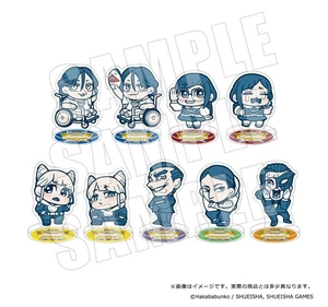 Toshi Densetsu Kaitai Center Bukubu Small Acrylic Stand Box of 9 US DUTY PAID